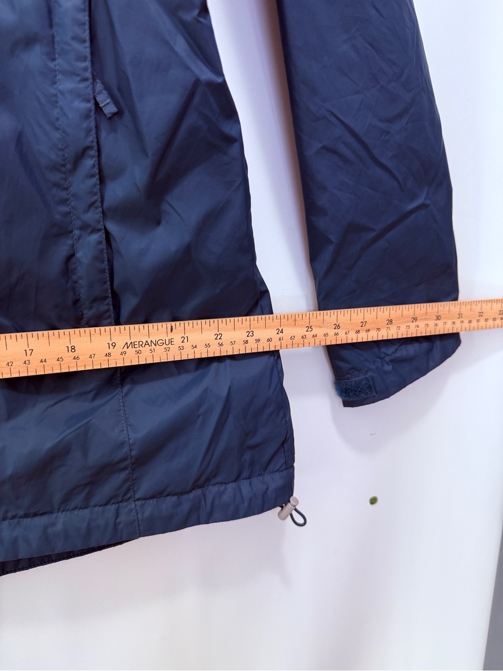 Columbia Blue Hooded Rain Jacket Lined Women’s XL - Picture 14 of 14